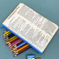 Image 2 of Shakespeare Book Page Pencil Case, Taming of the Shrew