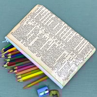 Image 2 of Shakespeare: Romeo and Juliet, Book Page Pencil Case