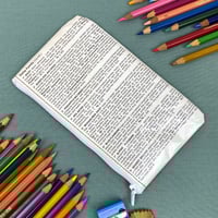 Image 2 of Daisy, Wild Flower Guide Book Page Pencil Case