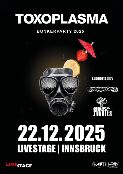 Image of TOXOPLASMA // supported by: TRÄGHEIT // CHAOS JUNKIES // - 22.12.2025