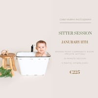 JANUARY 11TH - SITTER SESSION