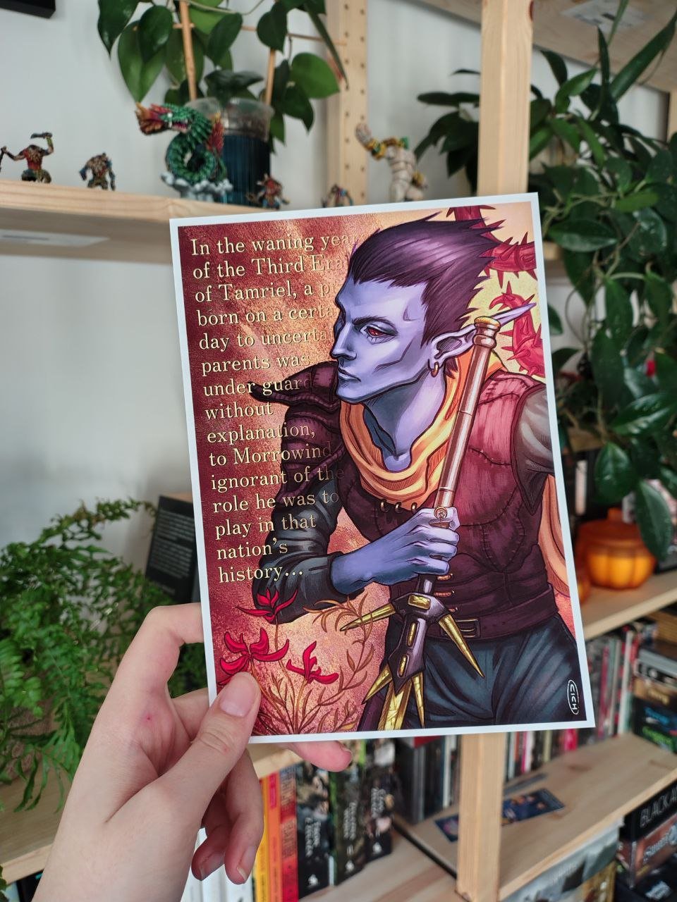 Image of A5 prints morrowind inspired