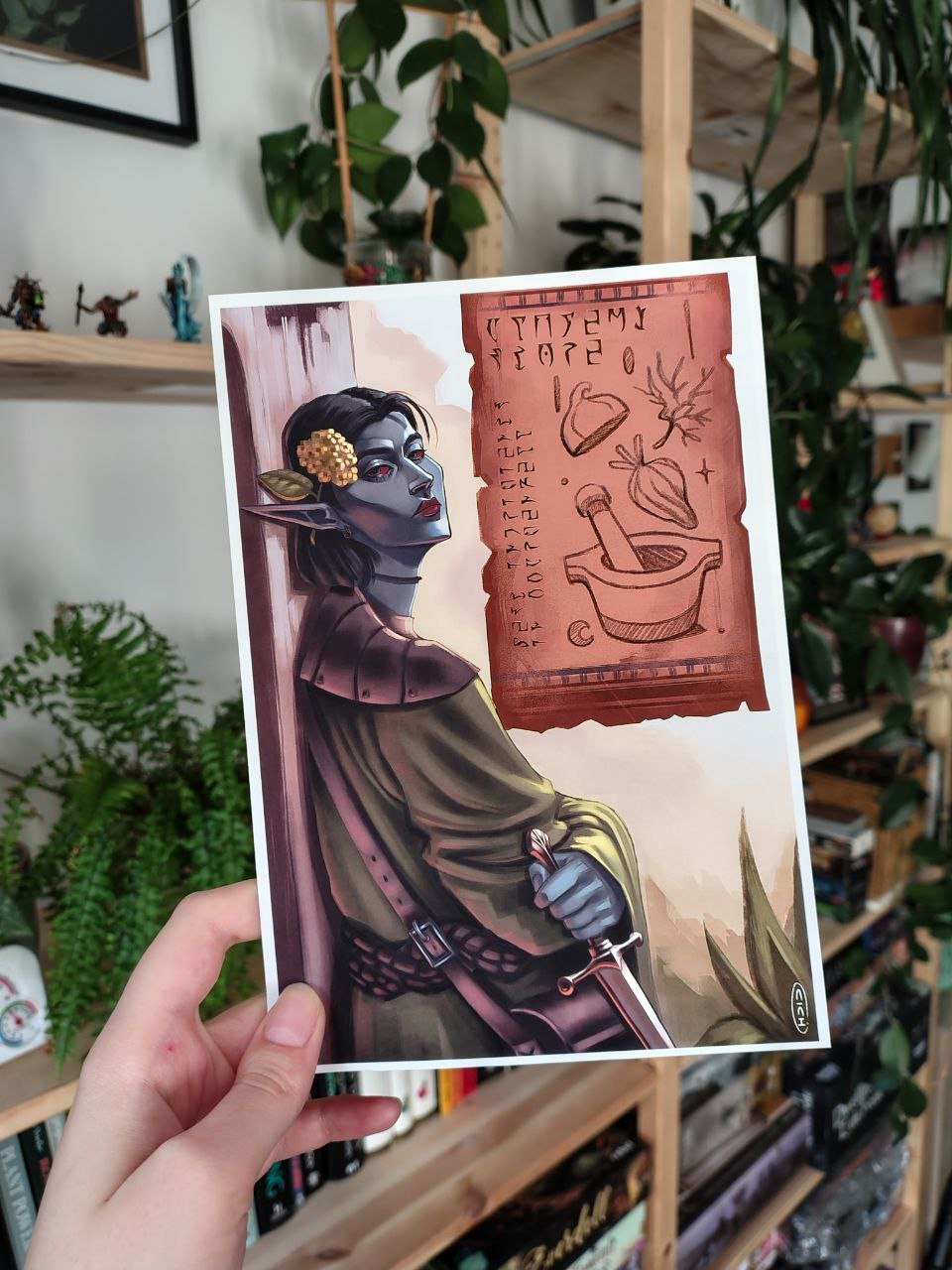 Image of A5 prints morrowind inspired