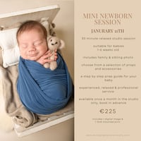 JANUARY 11TH - MINI NEWBORN SESSION