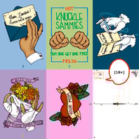 Image 2 of (18+) Hate Mail Deluxe Postcard(s)