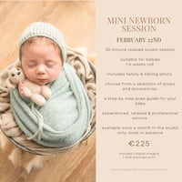 FEBRUARY 22ND - MINI NEWBORN SESSION