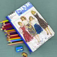 Image 1 of Sewing Pattern Pencil Case, Girls Pinafore and Skirt