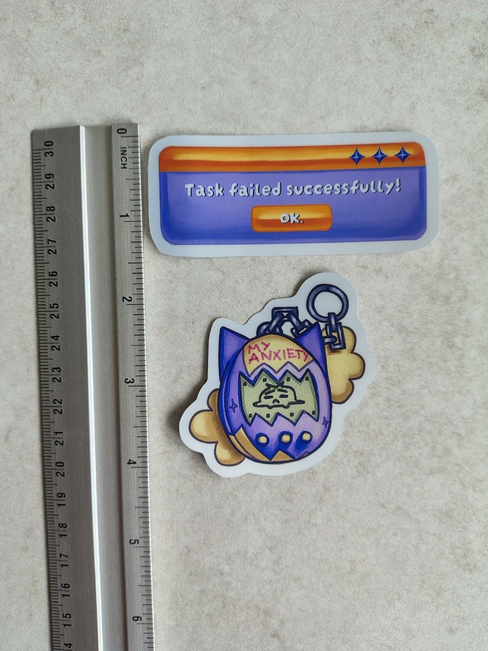 Image of edgy stickers