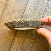 Image 9 of Vide-poche en tranche d'agate cristal vintage 1960 cendrier 