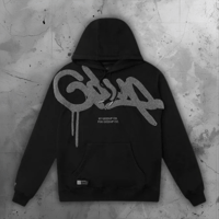 Geedup Handstyle Hoodie Black and Grey