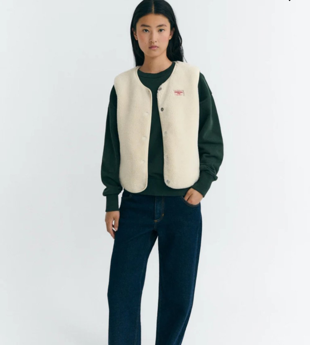 Image of 4-Chaleco borreguito JAY 