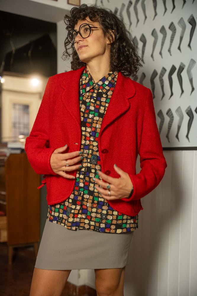 Image of Blazer bon ton rosso