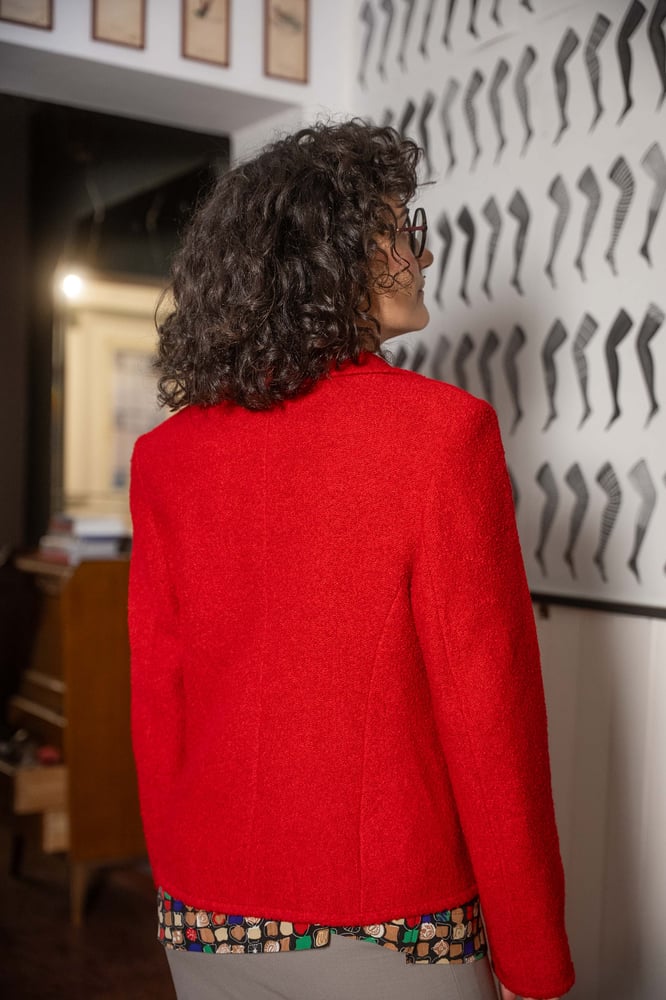 Image of Blazer bon ton rosso