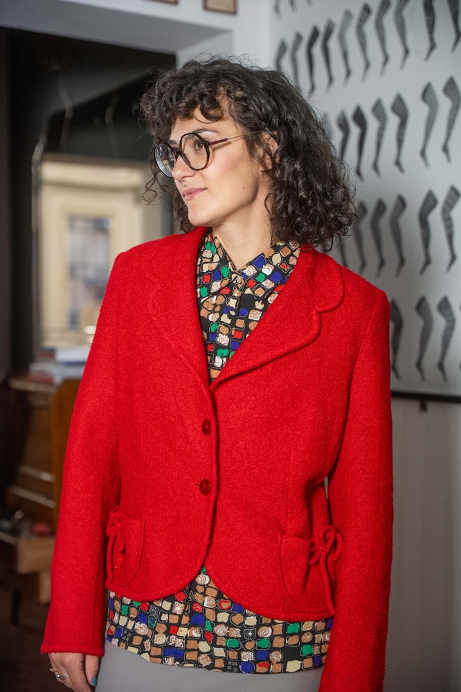 Image of Blazer bon ton rosso