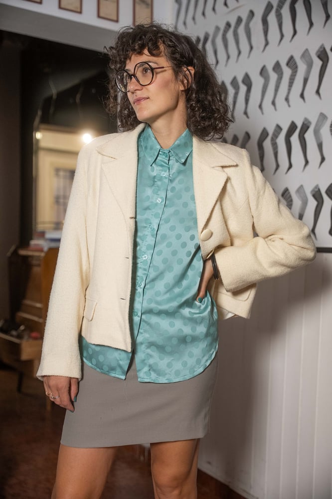 Image of Blazer White