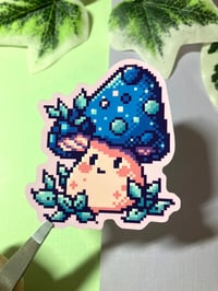 Image 2 of Cute Fairy Mushroom Waterproof Vinyl Sticker
