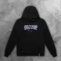 Image 1 of Geedup Play For Keeps Hoodie Black and Purple