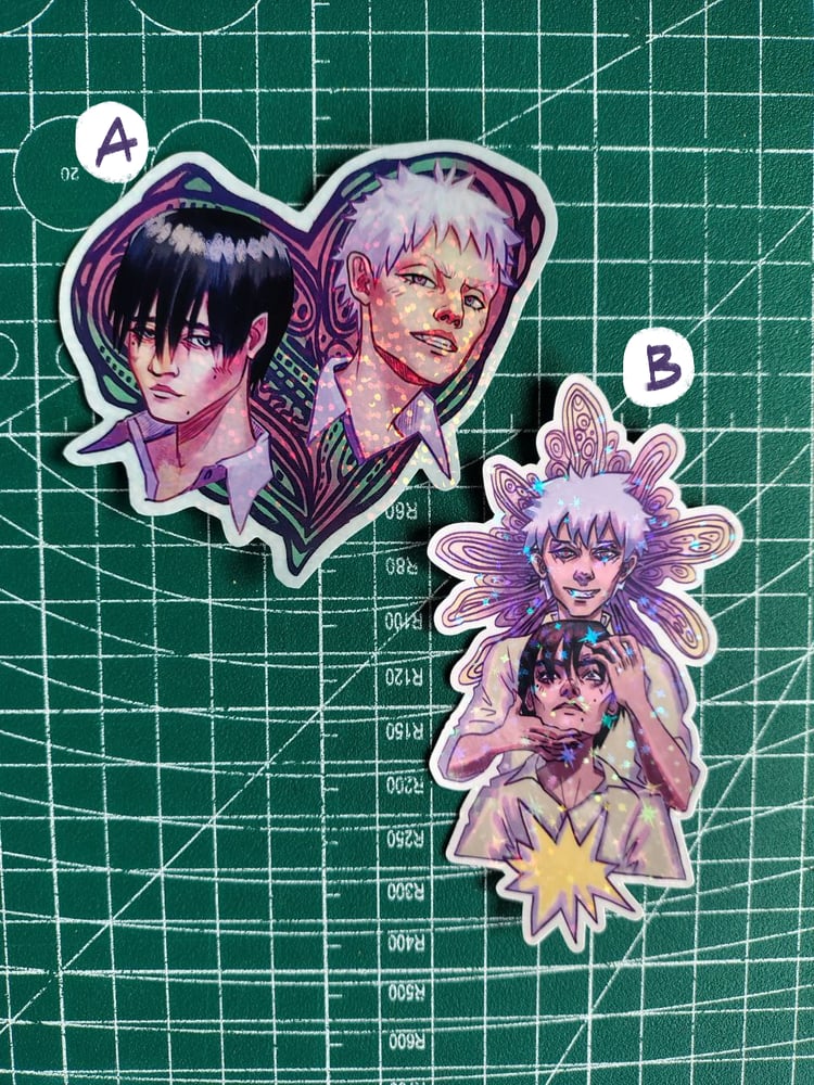 Image of Hikaku & Yoshiki stickers