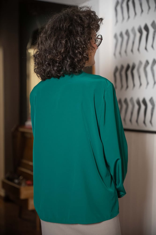 Image of Camicia verde bosco