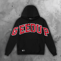 Geedup Team Logo Hoodie Black and Red