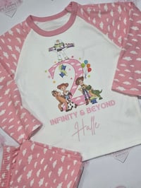 Image 1 of Toy story personlised pyjamas 