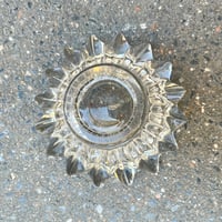 Image 9 of Ancien cendrier en verre moulé Art Déco de Pierre D’Avesn  Vide-poche Art Déco