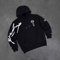 Geedup Handstyle x Trapstar Arch Hoodie - Black White