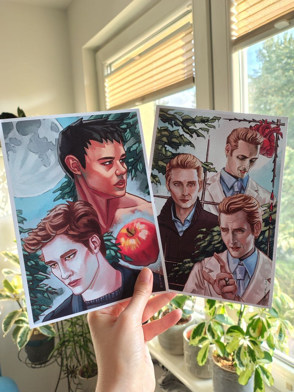 Image of A5 prints vampires and werewolves