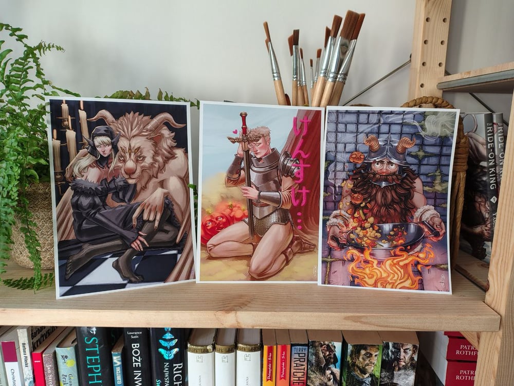 Image of A5 prints dungeon m