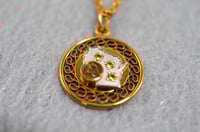 Image 2 of Bell Telephone  Employee Award Charm Pendant, Vintage Wisconsin Jewelry, #937