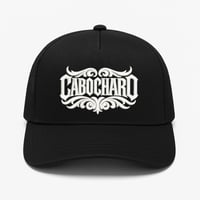 Casquette Noir brodée - Cabochard letter 