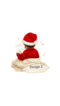 Image 11 of On the nice list christmas personlised pyjamas 
