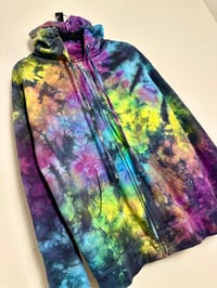 Image 3 of READY TO SHIP - LARGE  FULL ZIP HOODIE