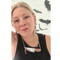 Image 6 of Glitter Knife Necklace