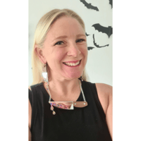 Image 2 of Glitter Knife Necklace