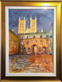 Image 2 of Carl Paul "Castle Square, Lincoln, Evening"