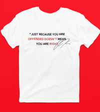 Doesn't Mean You are Right CK (orders close Mon 9/22)