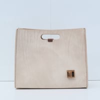 Image 1 of STUDIO LINE large grab-handle Clutch in smog