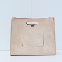 Image 6 of STUDIO LINE large grab-handle Clutch in smog