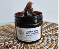 Image 3 of Hammam Kit - Moroccan Black soap and Kessa 