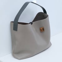 Image 2 of Ode to a Furoshiki edit in pebbled warm gray