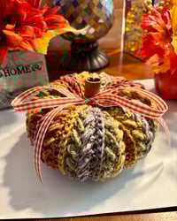 Image 2 of Medium Wheat Stitch Pumpkin/ Cinnamon Cedar