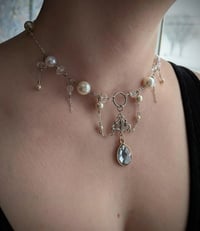 Image 1 of Winter Necklace + Earring Set  (ACOTAR)