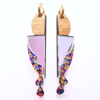 Image 4 of Glitter Knife Earrings
