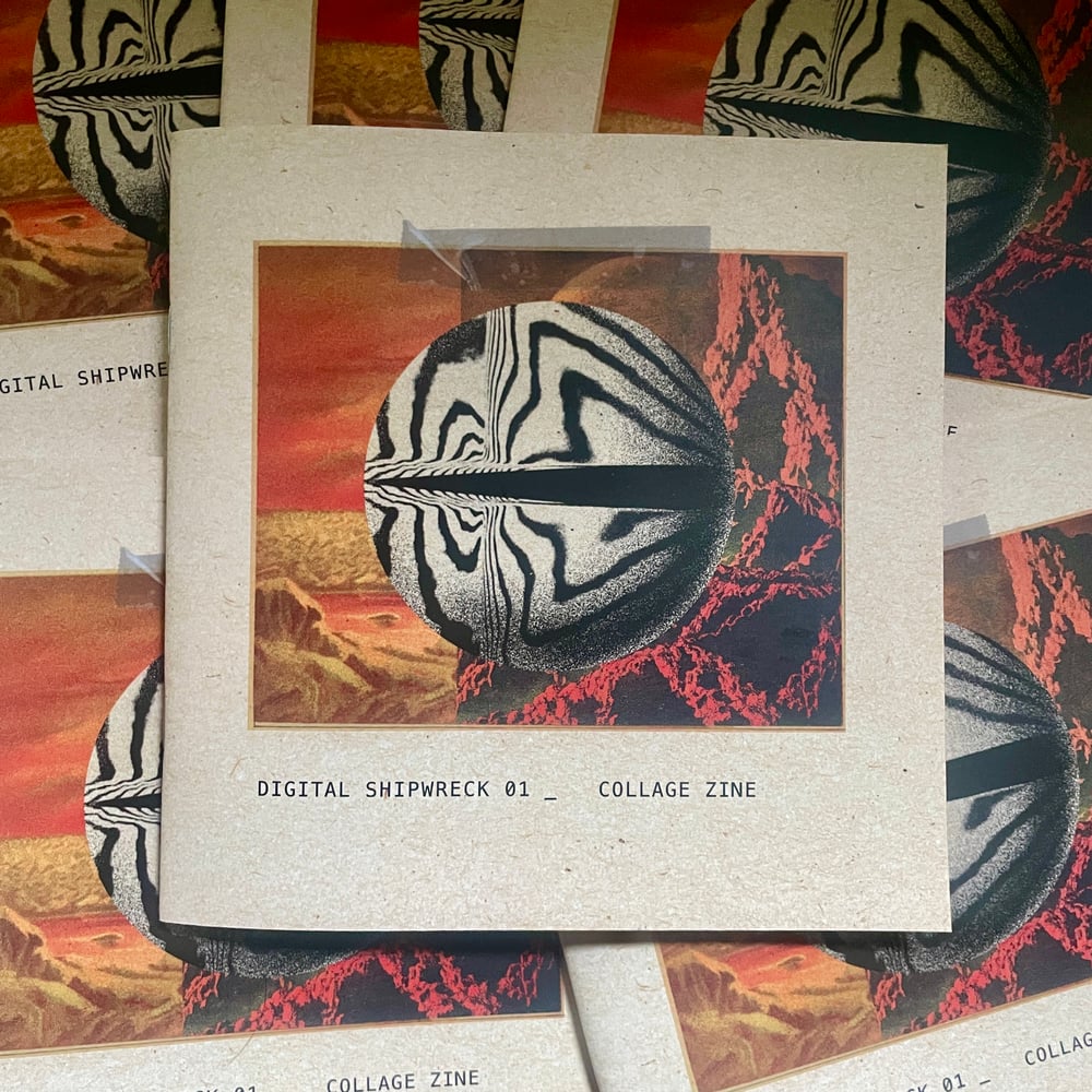Image of Digital Shipwreck Collage Zine 