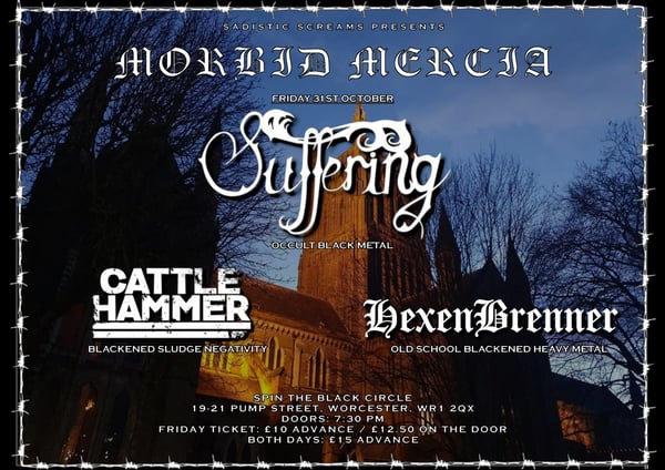 Image of MORBID MERCIA - Friday Ticket