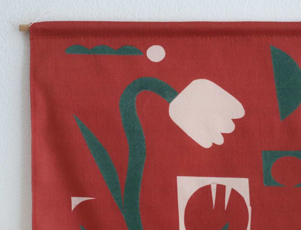 Image of TEXTILE PRINT - TULIP