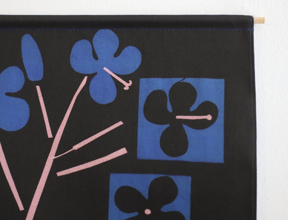 Image of TEXTILE PRINT - willowherb