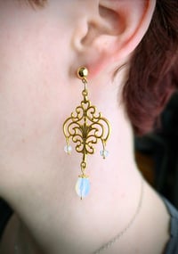 Image 3 of Shadow Dangle Earrings - Red Queen Series 