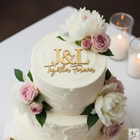 Image 3 of Custom Acrylic Cake Charm 